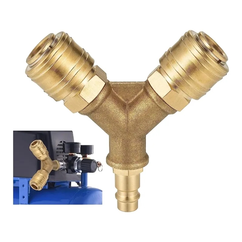 Compression Fitting Brass - Усовершенствованный распределитель сжатого воздуха на 2