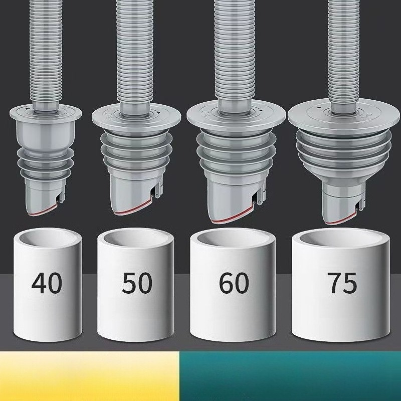 Drain Pipe Clip - Заглушка для раковины, уплотнительное кольцо для