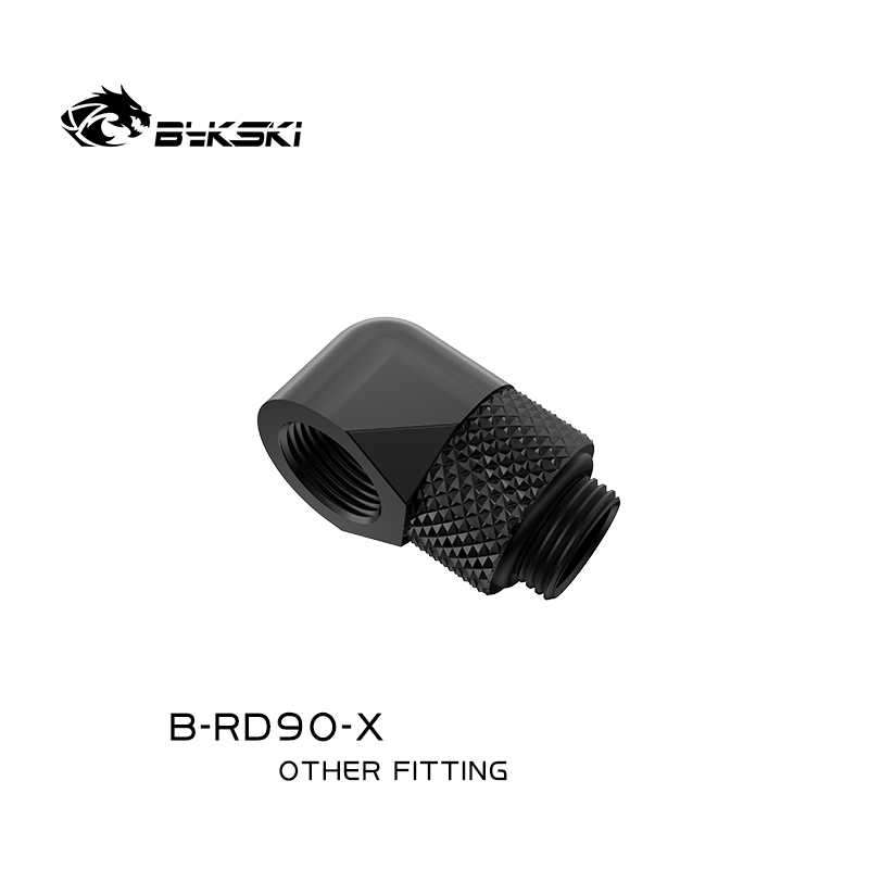 Bykski B-RD90-X 90-градусный л – обзор и цена Compression Fitting Brass