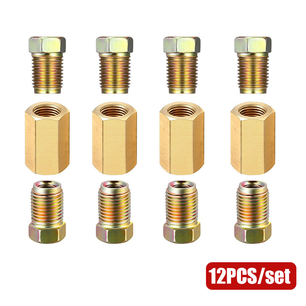 12 шт 3/16 (3/8-24 инвертирова – обзор и цена Compression Fitting Brass