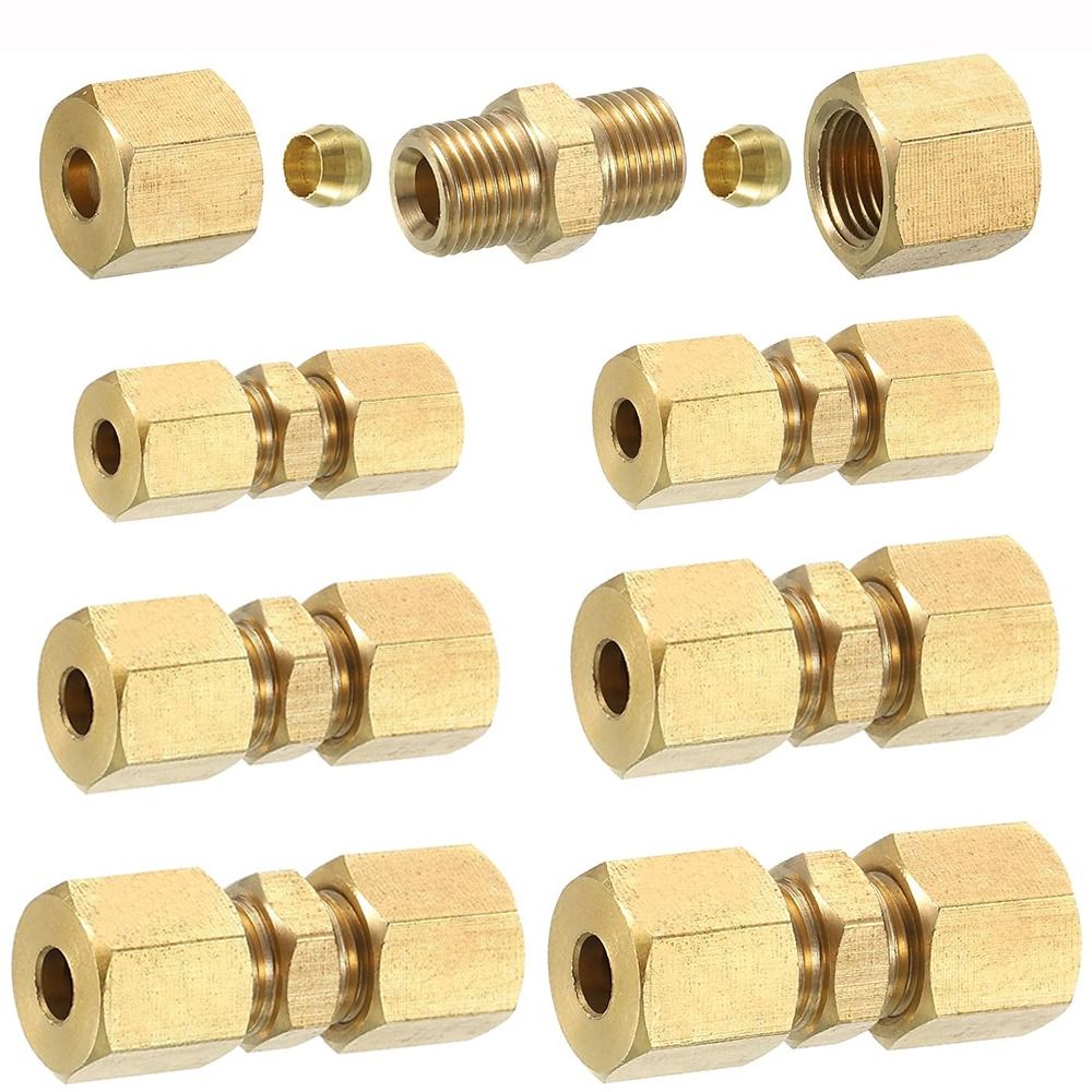 Латунный компрессионный фитинг – обзор и цена Compression Fitting Brass